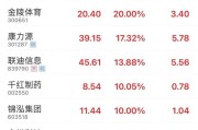 无为“苏超”爆火！300651，“20cm”涨停